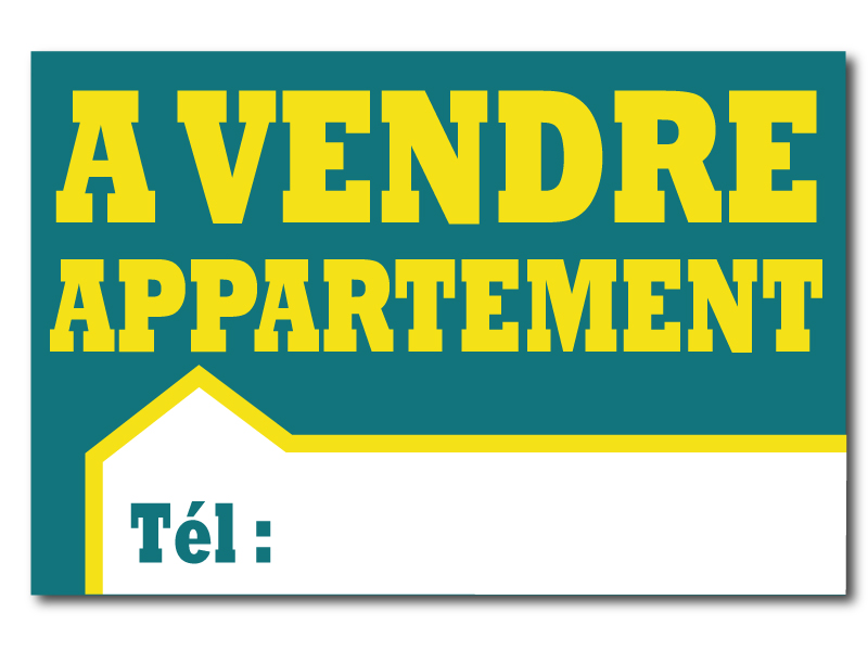 Panneau immobilier - Appartement A vendre