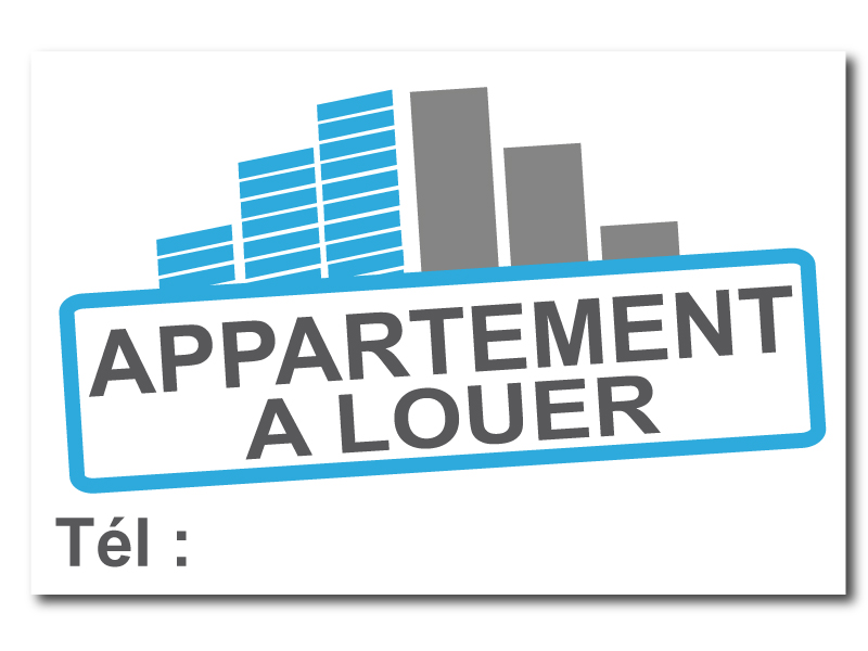 Panneau immobilier - Appartement A louer