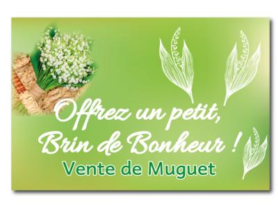 Offrez un petit brin de bonheur - Panneau 