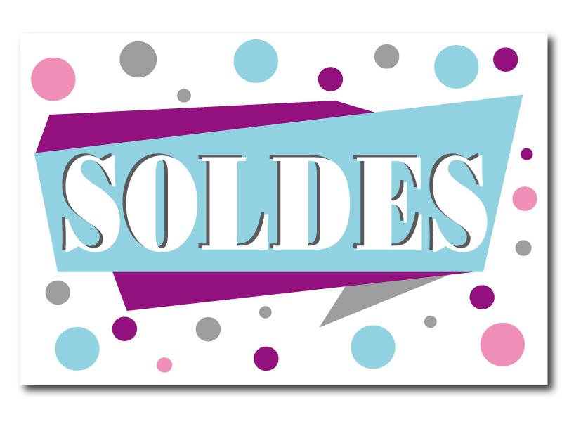 Soldes bulles - Panneau 